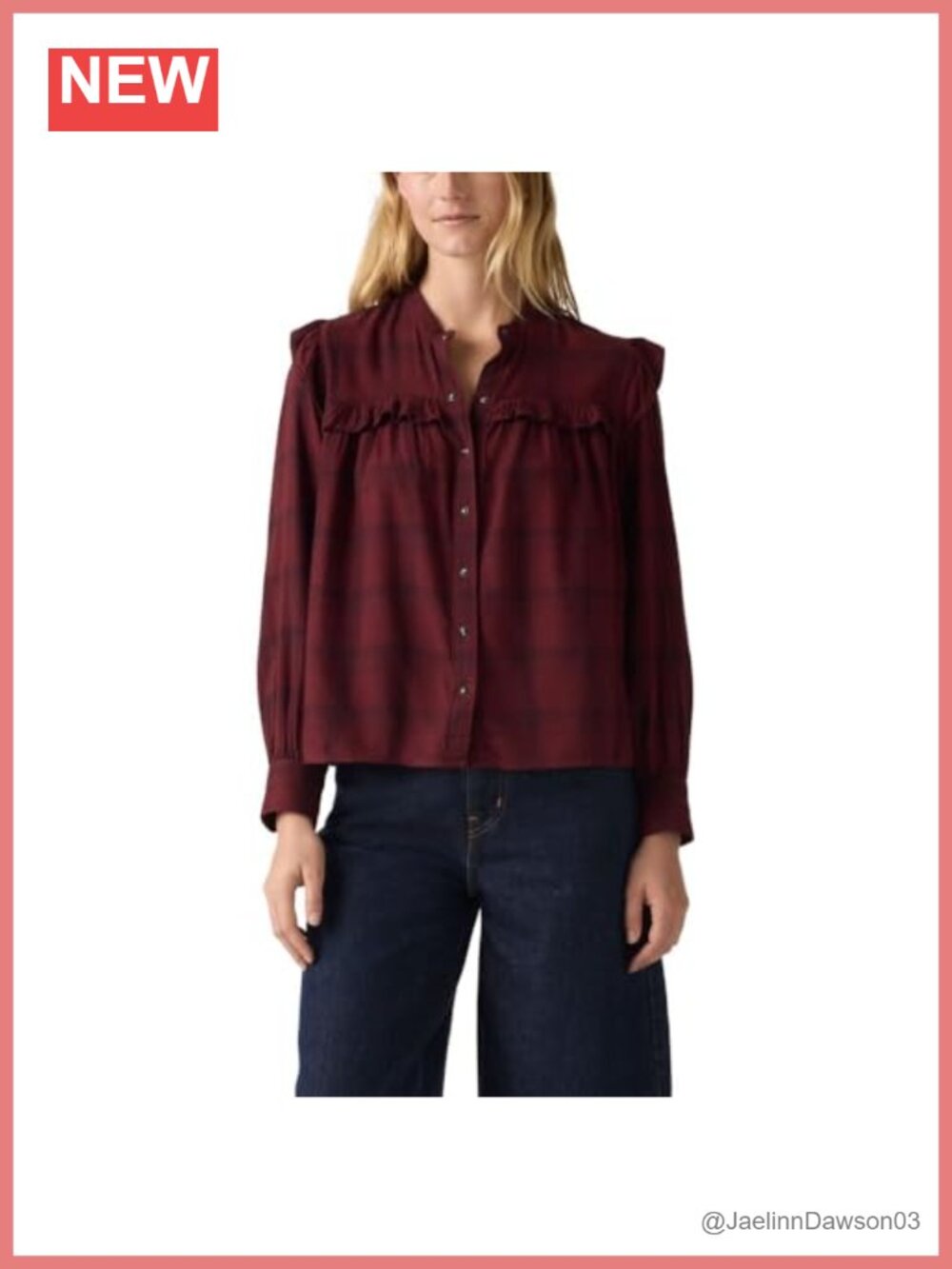 Levi's Gianna Long Sleeve Button Down Blouse